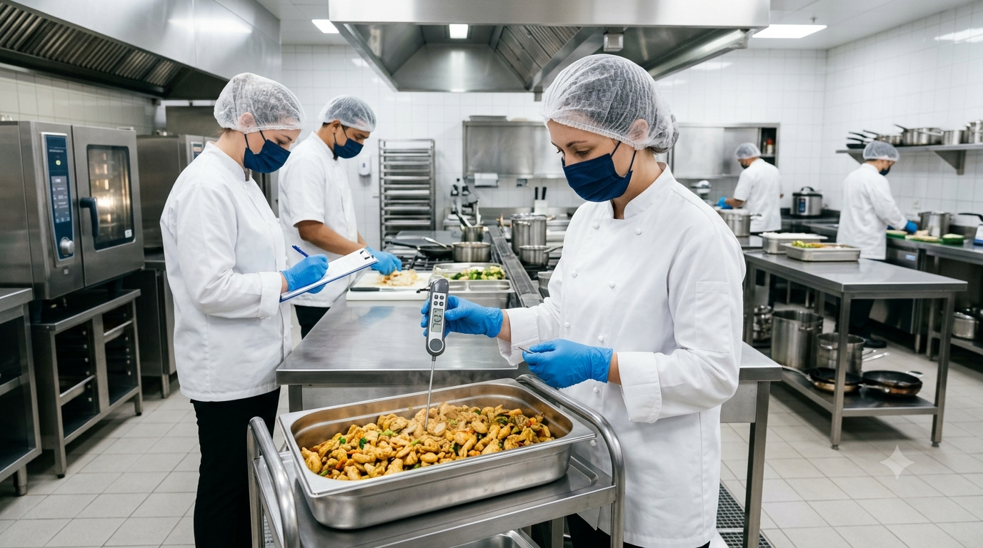 Quy Trình Kiểm Soát An Toàn Vệ Sinh Thực Phẩm Nghiêm Ngặt